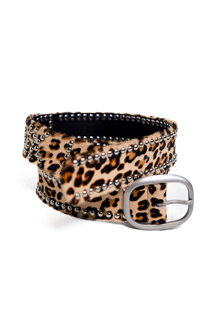Cheetah Print Belt